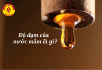 Độ đạm nước mắm là gì?