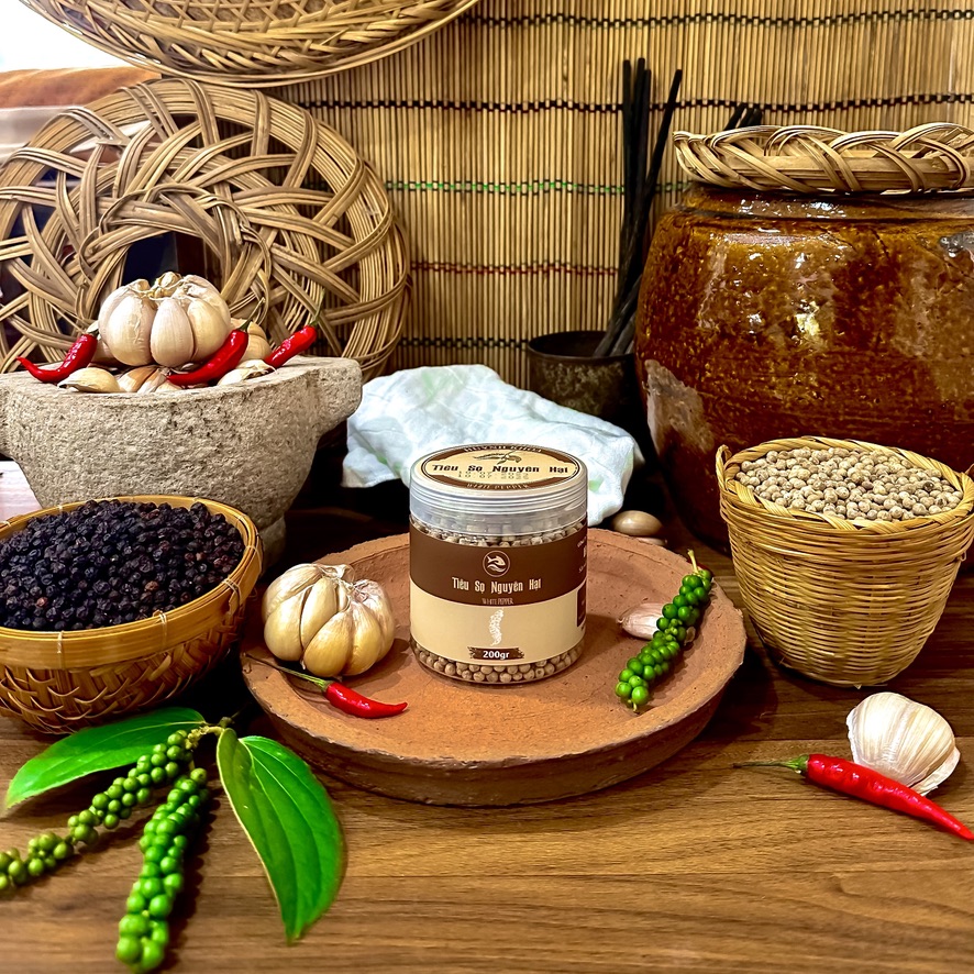 Tiêu sọ nguyên hạt - Đặc sản Phú Quốc