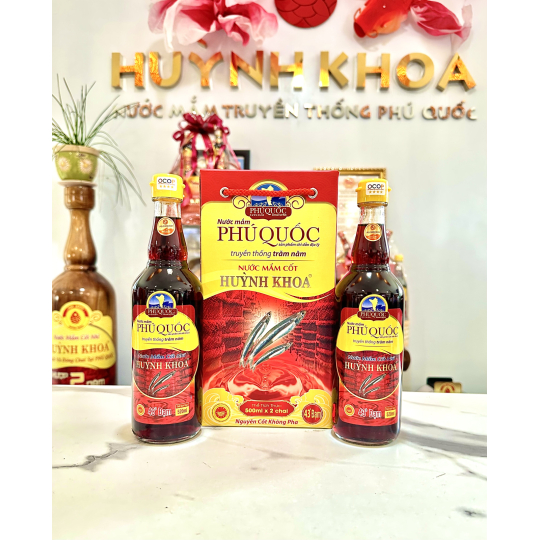 Nước Mắm Truyền Thống Cốt Nhĩ 43 Đạm Chai 520ml